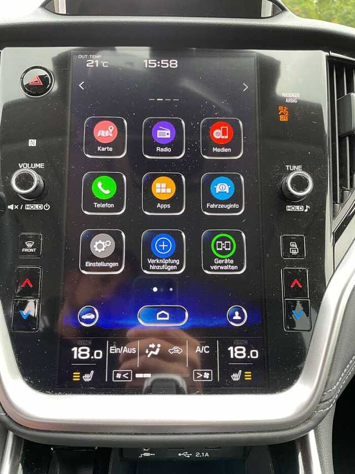 Subaru OUTBACK Outback 2.5i Lineartronic Platinum AHK